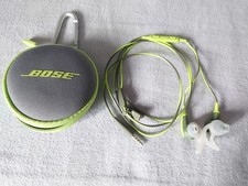 Bose SoundSport In-Ear Wired Headphones for Apple IPhone-IPod-IPad Energy Green