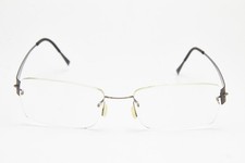 🤓 LINDBERG Brille Gestell schwarz rechteckig rimless air titanium 👓Unisex