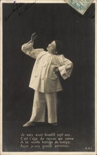 Ak Pierrot, Junge in Kostüm, Pose, Schauspiel - 4461780