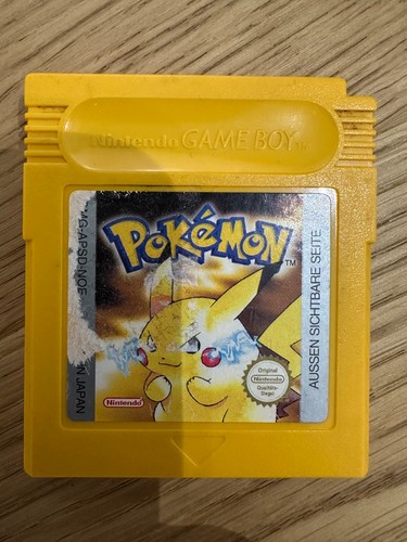 Pokémon gelbe edition game - edition,