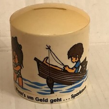 Plastik Spardose Kindermotiv