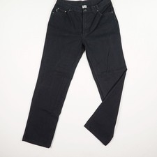 CAMARGUE Herren Jeans Hose Gr. 54 - 38/34 schwarz five Pocket high Waist Baumwol