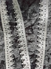 5 m Spitzenborte ca. 1,6 cm  breit in Farbe natur