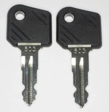 2x ZÜNDSCHLÜSSEL 503 STAPLER - JUNGHEINRICH - GABELSTAPLER AMEISE - HOCHHUBWAGEN