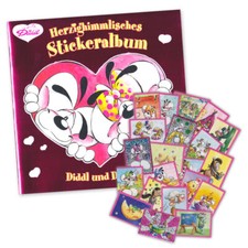 Diddl und Diddlina - Herzighimmlische Sammelsticker Starter Album + 50 Sticker