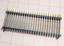 Pfostenstecker-Leiste Rm. 2mm 2x25Pin abgewinkelt ... 2-St.