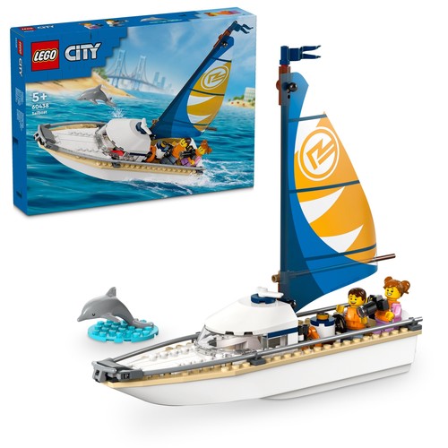 Lego city 60438 segelboot - lego®,