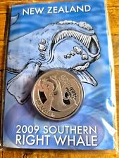 1 Dollar Neuseeland 2009 Giants of New Zealand "Southern Right Whale"  