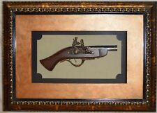 Für Jäger! Exclusives Wandbild mit Revolver, Waffe, Pistole. Schaukasten