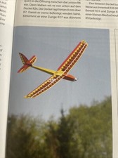 Bauplan für (E-) Segler minifex, 125 cm Spannweite 