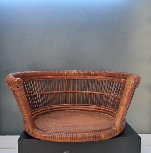 Vintage korb katzenbett - vintage,