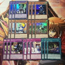 Yugioh! Drachenmädchen Deck Core - 21 Karten 1. Auflage - Deutsch