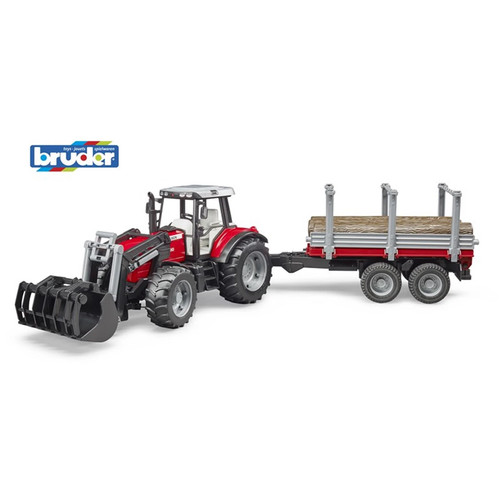 Bruder traktor massey ferguson - bruder,
