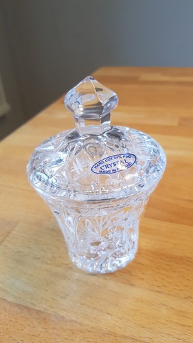 Zuckerdose aus kristall - aus,