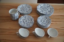 Bavaria Arabella Tasse, Untertasse, Kuchenteller,  Strohblume indischblau