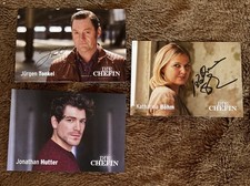 3 Autogrammkarten Die Chefin