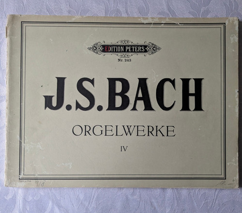 Bach orgelwerke iv 4 - orgelwerke,