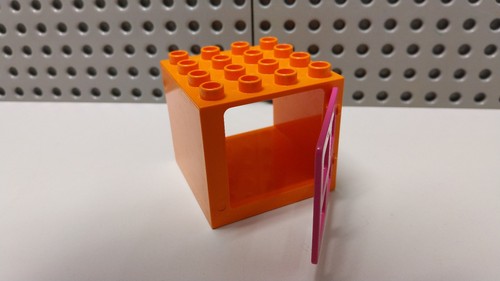 Lego duplo fenster - fenster, 4x4x3
