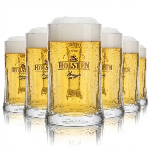 Holsten glas 4l - 0,4l, bierkrug