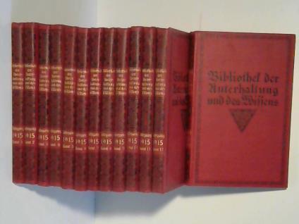 Bibliothek der unterhaltung - der,
