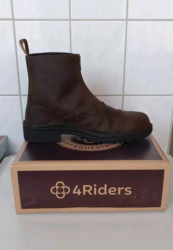 Reitstieffeletten braun 43 - braun,