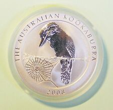 Australien 1 $ Kookaburra 2008 1 oz , in original Kapsel