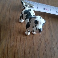 Hund Schleich Kunststofftie Sammlerfigur deutsche Dogge Welpe Spielerfigur 16384