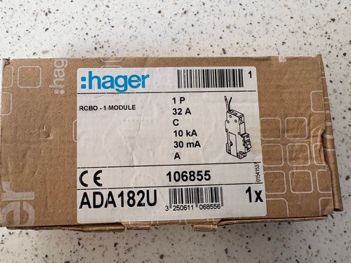 Hager c32a rcbo - hager,