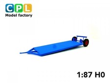 Transportplattform KFL blau 1:87 H0 DDR LPG 