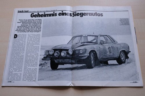 Rallye racing 1980 - racing, 02/1980