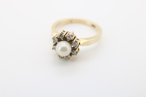 Eleganter massiver goldring - eleganter,
