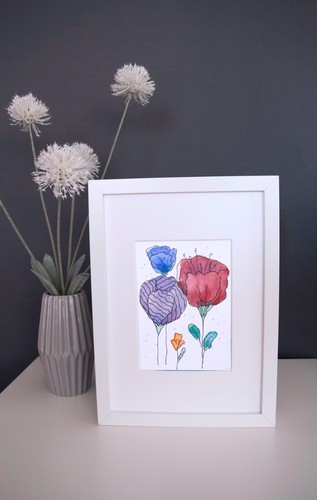 Aquarell bilder blumen - bilder,