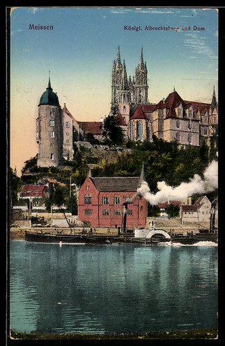 Meissen königliche - ak,