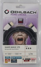 Oehlbach Shape Magic 170 High Speed HDMI Kabel 1,7m Winkelstecker 42461