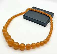 Antike -Kette Olivenform  ca