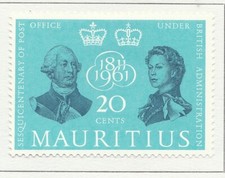Mauritius 1961 20c MH*