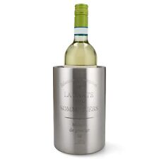 Weinkühler aus Edelstahl matt