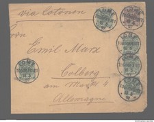 Togo,Vorläufer Brief