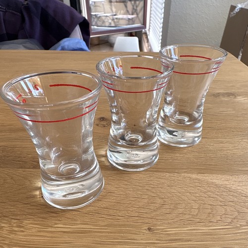 3er set schnapsgläser cl - schnapsgläser,