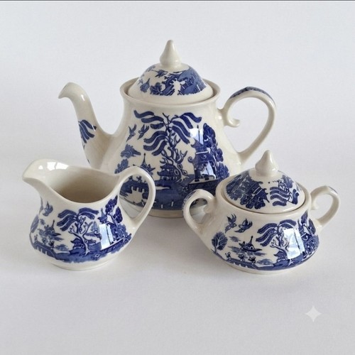 Eit old blue willow - blue, teekanne
