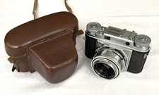 Voigtländer Prominent 35mm Sucherkamera mit Skoparon 1:3.5/35mm mit Tasche