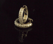 ESPRIT JEWELS Creolen Ohrringe 925 Sterlingsilber mit weißen Zirkonia