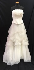 Lohrengel Brautkleid 2-Teiler ivory satin Gr. 38 NP: 998 €
