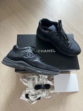 CHANEL Sneaker Gr 39 Schwarz