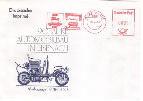 Ddr freistempler eisenach - freistempler, 1988