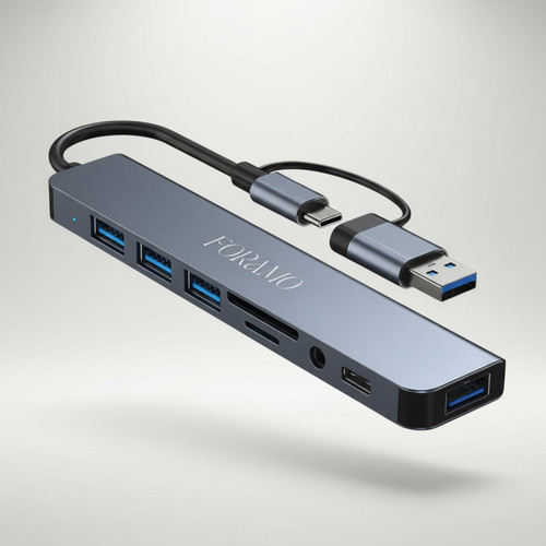 Usb 8 - usb-a, usb-c