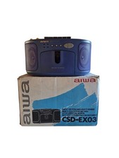 Aiwa CSD-EX03 Stereo Radio Kassette CD Recorder | Retro Kompaktanlage In OVP Rar