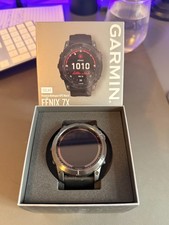 Garmin Fenix 7x Sapphire Titan Solar GPS-Laufuhr 51mm Gehäuse TOP