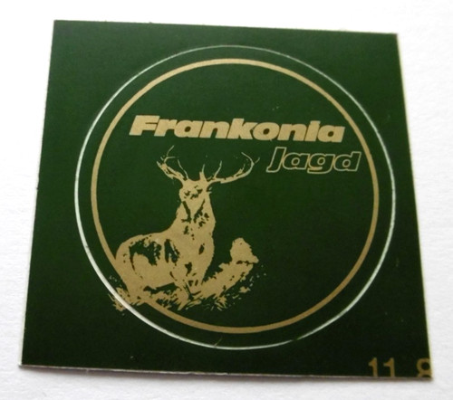 Werbe aufkleber frankonia jagd - werbe-aufkleber,