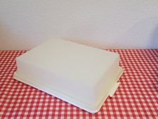 Tupperware * Behälter für Kuchen , Wurst , Käse , Kuchenbehälter Kuchenplatte